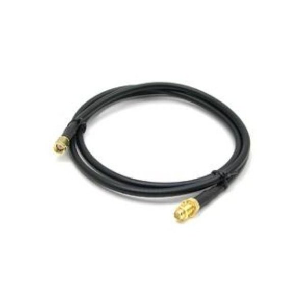 Antaira RF Cable, Reverse SMA Male to Reverse SMA Female, C200, 1 Meter CB-RSMAM-RSMAF-C200-1M